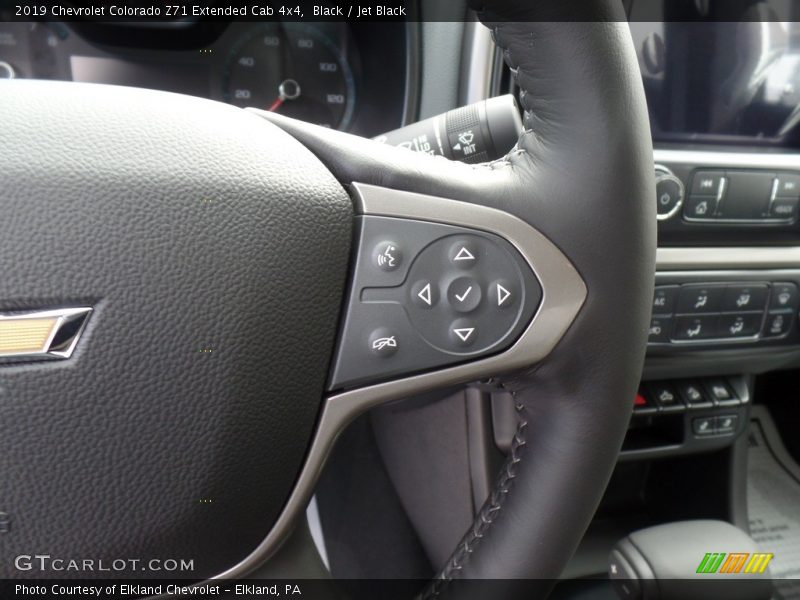 Black / Jet Black 2019 Chevrolet Colorado Z71 Extended Cab 4x4