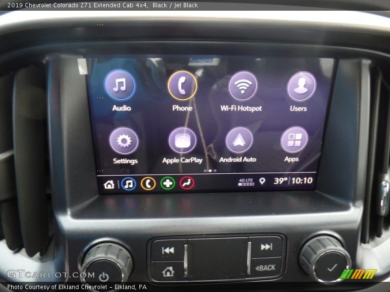 Black / Jet Black 2019 Chevrolet Colorado Z71 Extended Cab 4x4