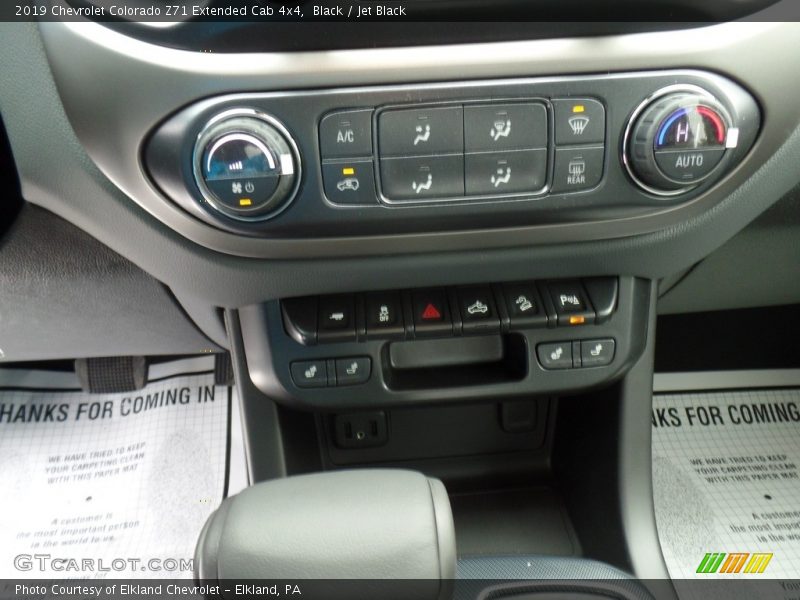 Black / Jet Black 2019 Chevrolet Colorado Z71 Extended Cab 4x4