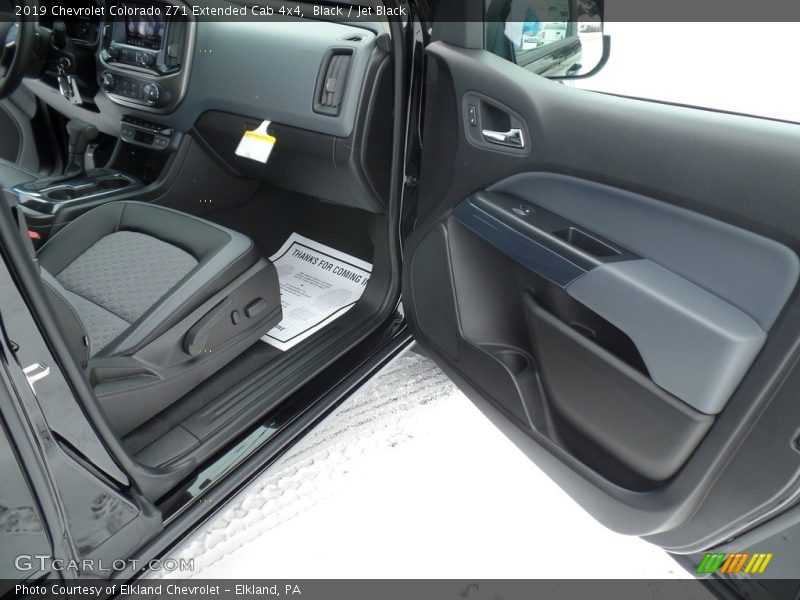 Black / Jet Black 2019 Chevrolet Colorado Z71 Extended Cab 4x4