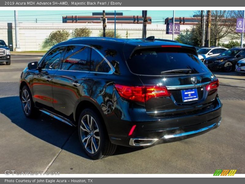 Majestic Black Pearl / Ebony 2019 Acura MDX Advance SH-AWD