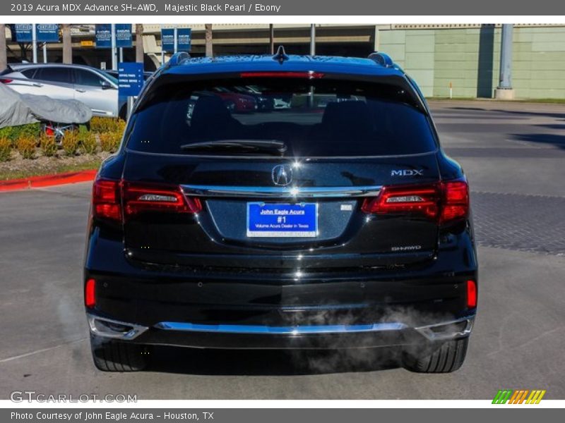Majestic Black Pearl / Ebony 2019 Acura MDX Advance SH-AWD