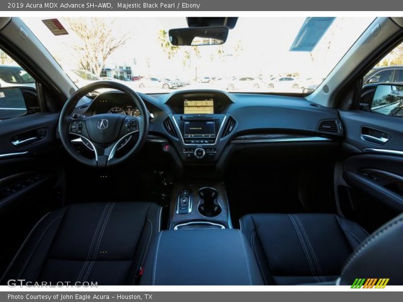 Majestic Black Pearl / Ebony 2019 Acura MDX Advance SH-AWD