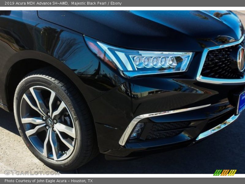 Majestic Black Pearl / Ebony 2019 Acura MDX Advance SH-AWD