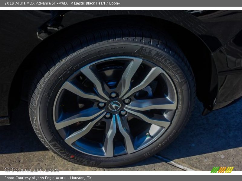 Majestic Black Pearl / Ebony 2019 Acura MDX Advance SH-AWD
