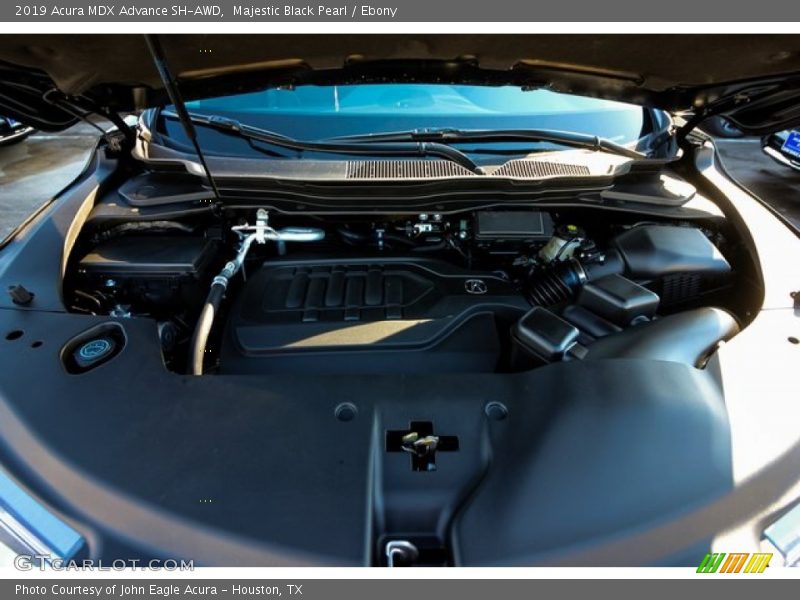 Majestic Black Pearl / Ebony 2019 Acura MDX Advance SH-AWD