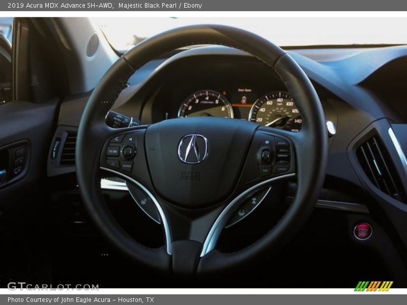Majestic Black Pearl / Ebony 2019 Acura MDX Advance SH-AWD