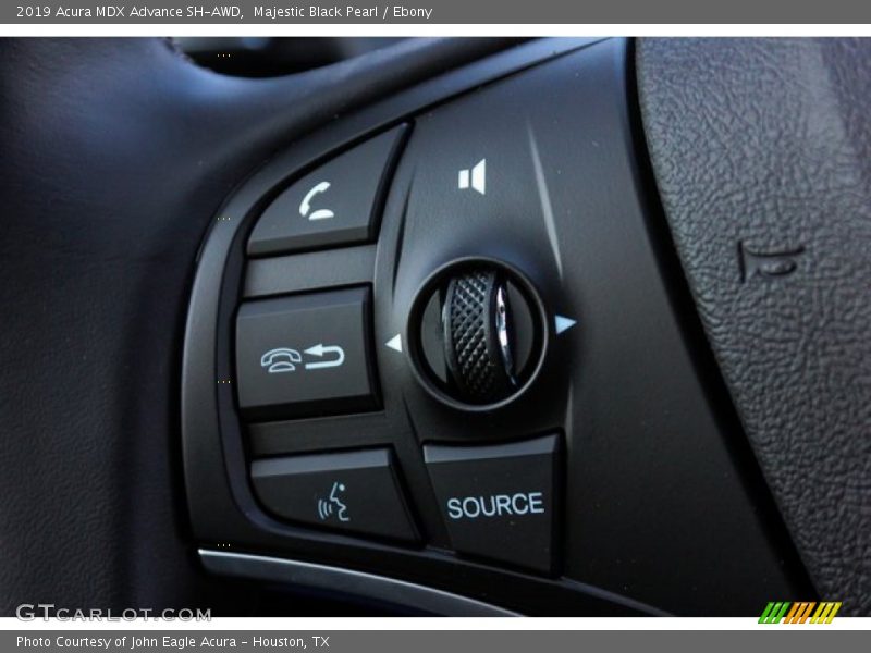 Majestic Black Pearl / Ebony 2019 Acura MDX Advance SH-AWD