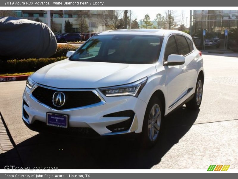 White Diamond Pearl / Ebony 2019 Acura RDX Advance