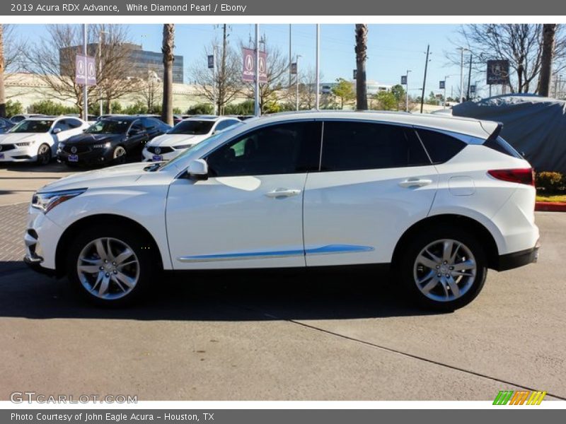 White Diamond Pearl / Ebony 2019 Acura RDX Advance