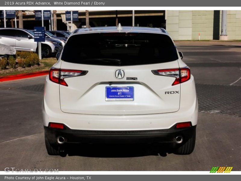 White Diamond Pearl / Ebony 2019 Acura RDX Advance
