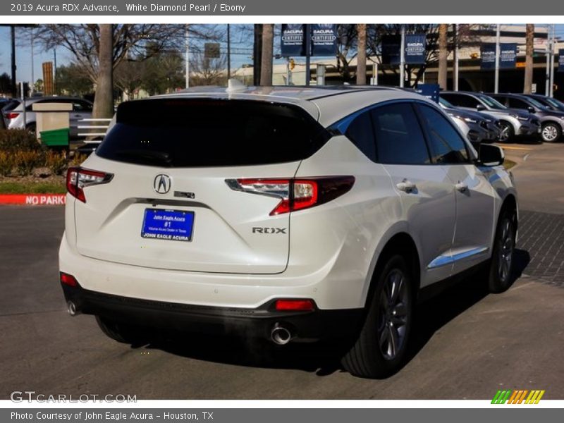 White Diamond Pearl / Ebony 2019 Acura RDX Advance