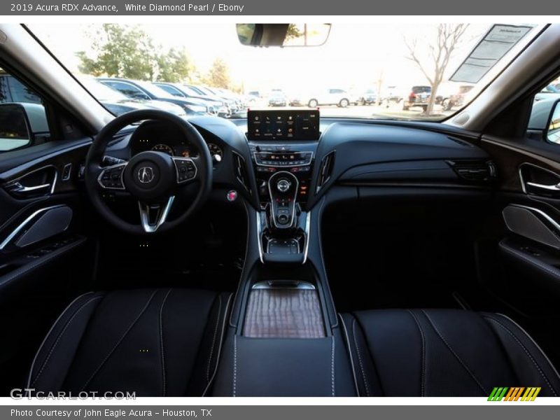 White Diamond Pearl / Ebony 2019 Acura RDX Advance