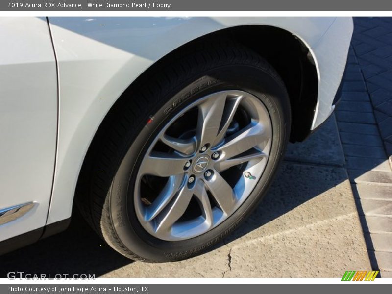 White Diamond Pearl / Ebony 2019 Acura RDX Advance