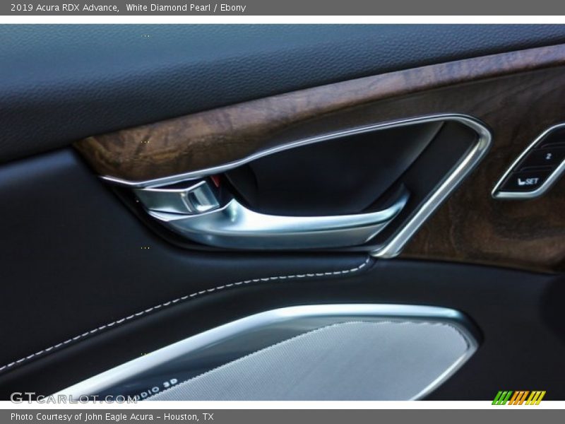 White Diamond Pearl / Ebony 2019 Acura RDX Advance