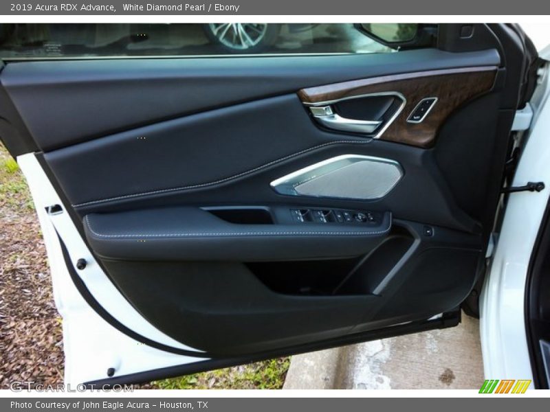 White Diamond Pearl / Ebony 2019 Acura RDX Advance