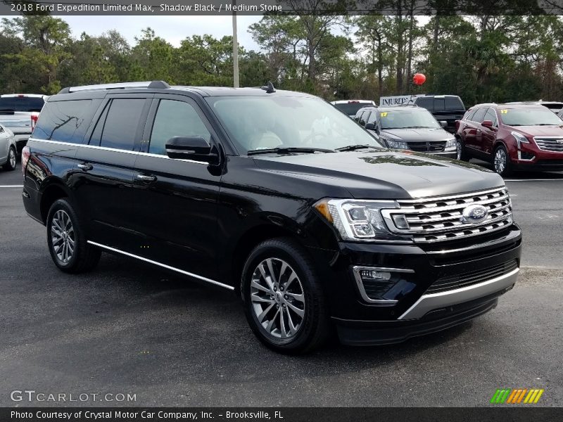 Shadow Black / Medium Stone 2018 Ford Expedition Limited Max
