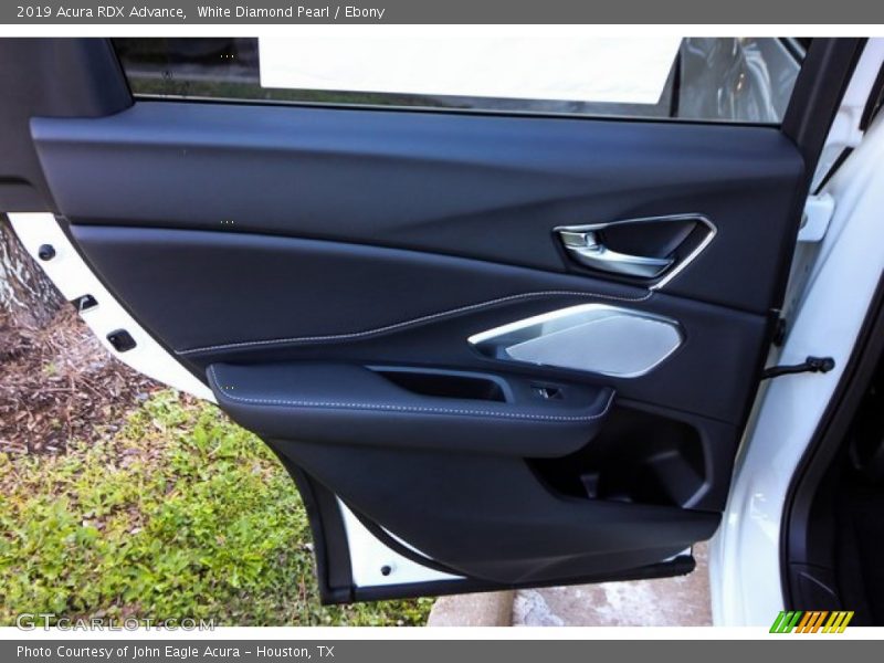 White Diamond Pearl / Ebony 2019 Acura RDX Advance