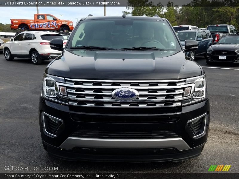 Shadow Black / Medium Stone 2018 Ford Expedition Limited Max
