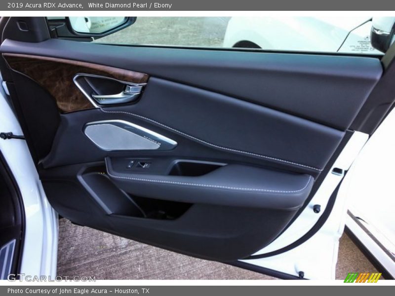 White Diamond Pearl / Ebony 2019 Acura RDX Advance