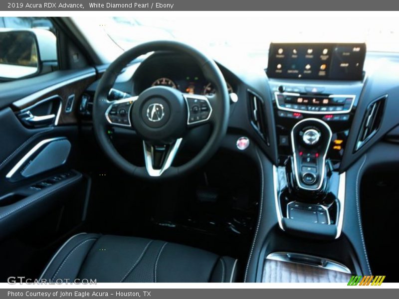 White Diamond Pearl / Ebony 2019 Acura RDX Advance