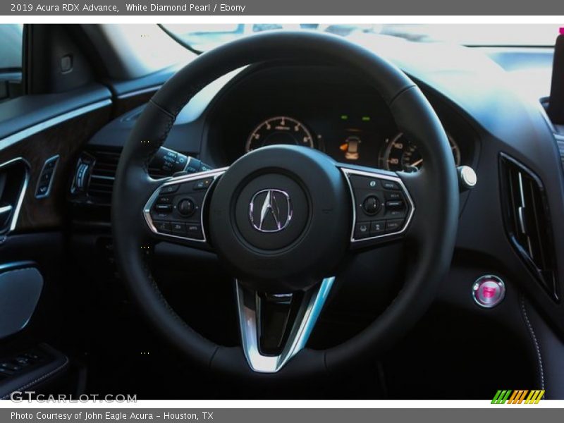 White Diamond Pearl / Ebony 2019 Acura RDX Advance