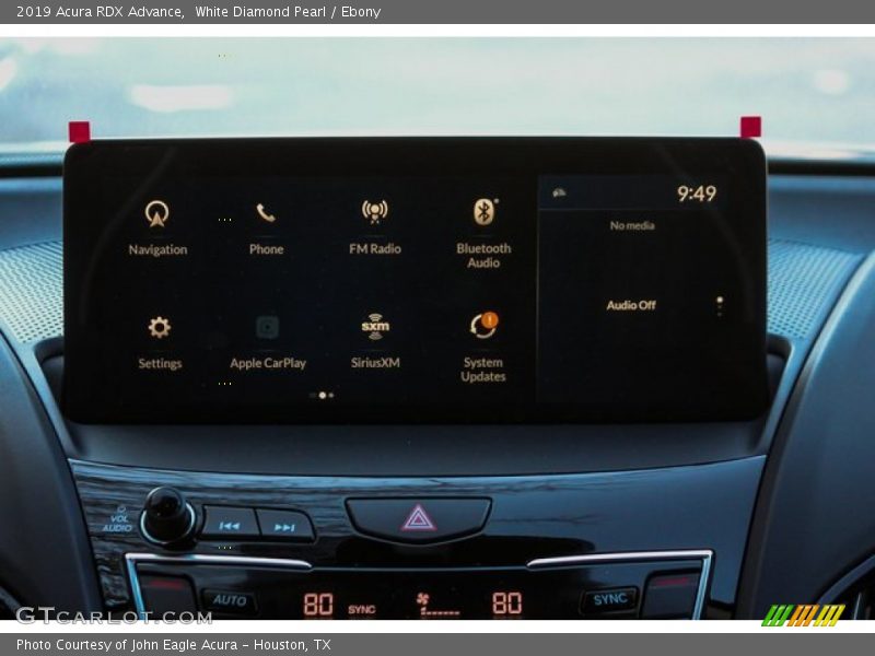 White Diamond Pearl / Ebony 2019 Acura RDX Advance