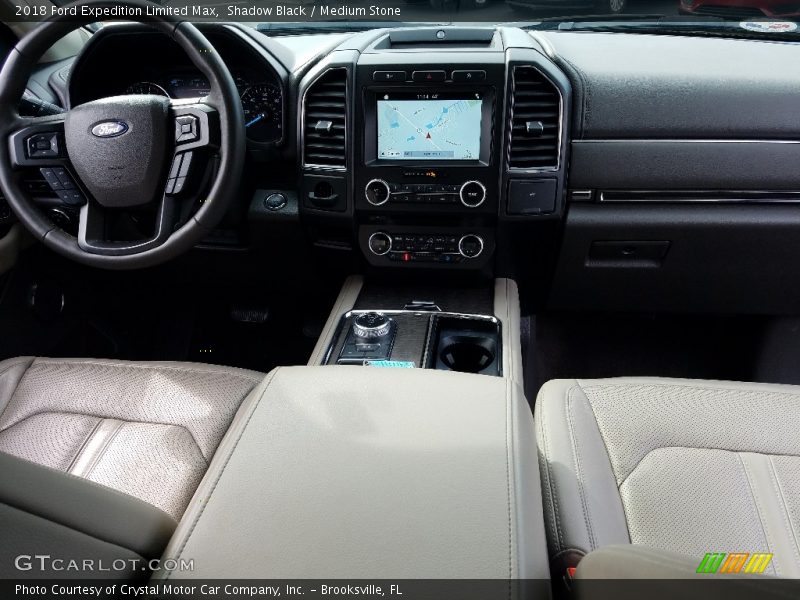 Shadow Black / Medium Stone 2018 Ford Expedition Limited Max