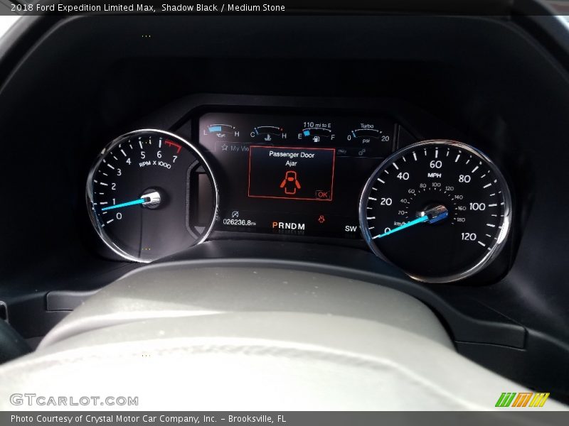 Shadow Black / Medium Stone 2018 Ford Expedition Limited Max