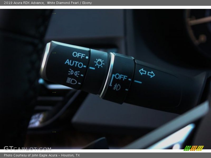 White Diamond Pearl / Ebony 2019 Acura RDX Advance