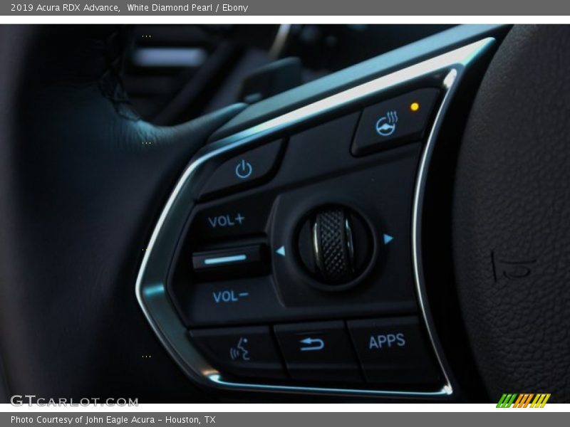 White Diamond Pearl / Ebony 2019 Acura RDX Advance