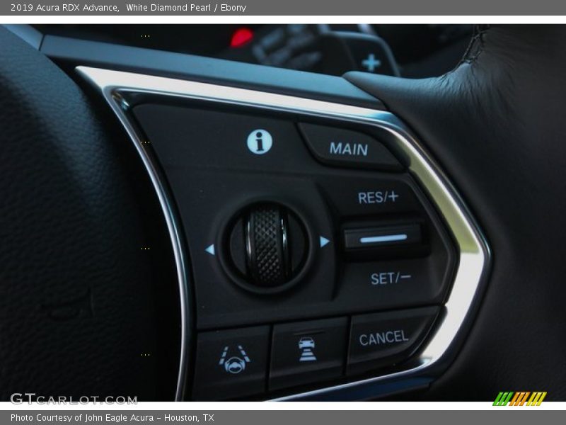 White Diamond Pearl / Ebony 2019 Acura RDX Advance