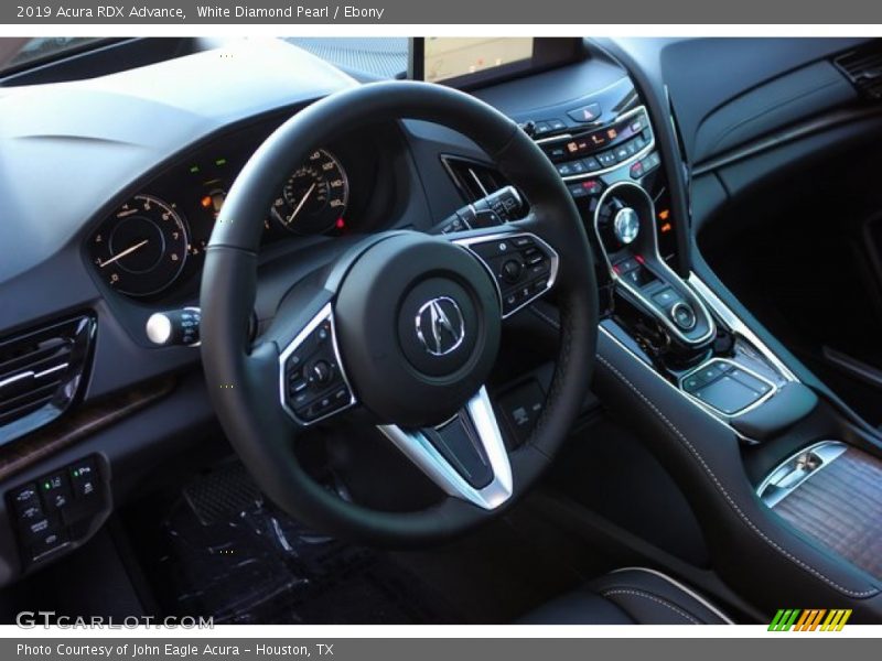 White Diamond Pearl / Ebony 2019 Acura RDX Advance