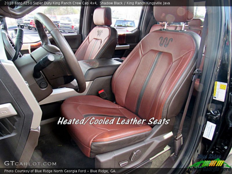 Shadow Black / King Ranch Kingsville Java 2018 Ford F250 Super Duty King Ranch Crew Cab 4x4