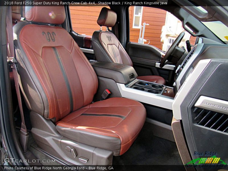 Shadow Black / King Ranch Kingsville Java 2018 Ford F250 Super Duty King Ranch Crew Cab 4x4