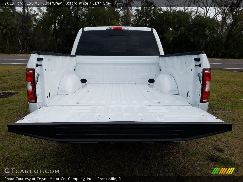Oxford White / Earth Gray 2019 Ford F150 XLT SuperCrew