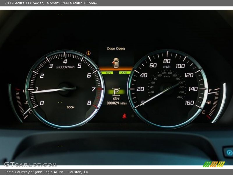 Modern Steel Metallic / Ebony 2019 Acura TLX Sedan