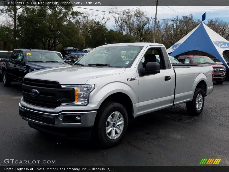 Front 3/4 View of 2019 F150 XL Regular Cab