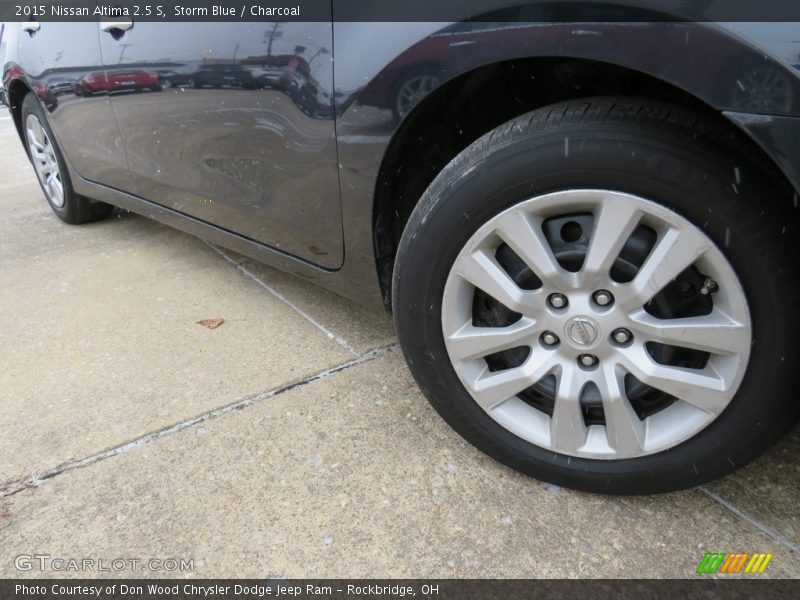 Storm Blue / Charcoal 2015 Nissan Altima 2.5 S