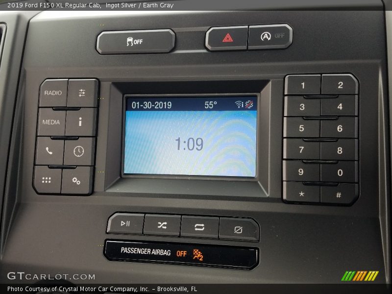 Controls of 2019 F150 XL Regular Cab