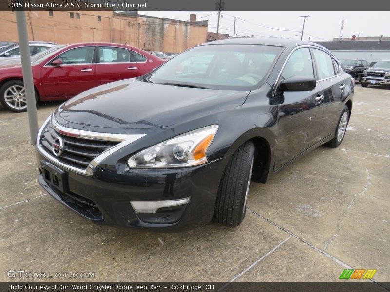 Storm Blue / Charcoal 2015 Nissan Altima 2.5 S