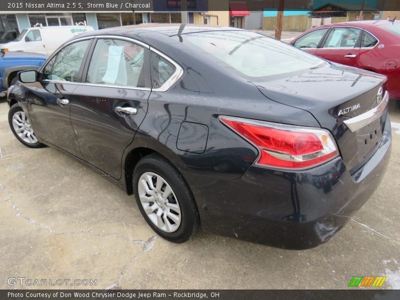Storm Blue / Charcoal 2015 Nissan Altima 2.5 S