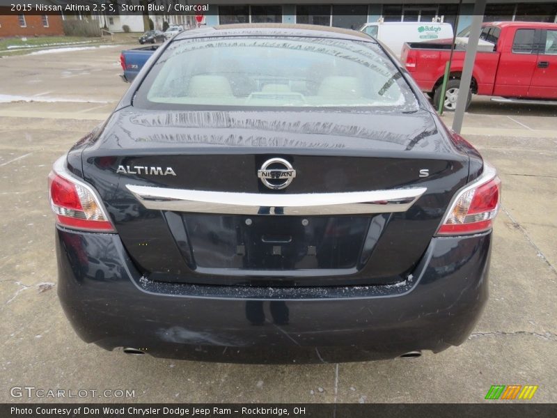 Storm Blue / Charcoal 2015 Nissan Altima 2.5 S