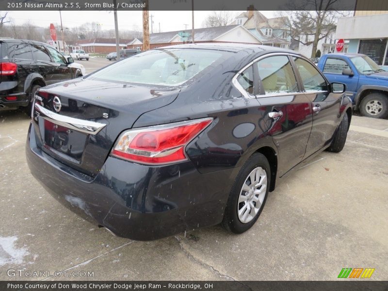 Storm Blue / Charcoal 2015 Nissan Altima 2.5 S