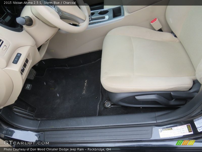 Storm Blue / Charcoal 2015 Nissan Altima 2.5 S