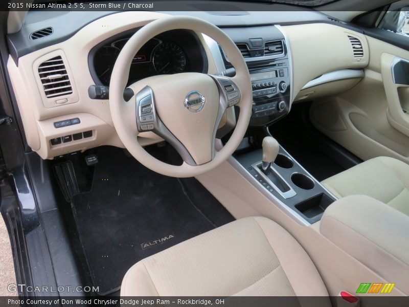 Storm Blue / Charcoal 2015 Nissan Altima 2.5 S