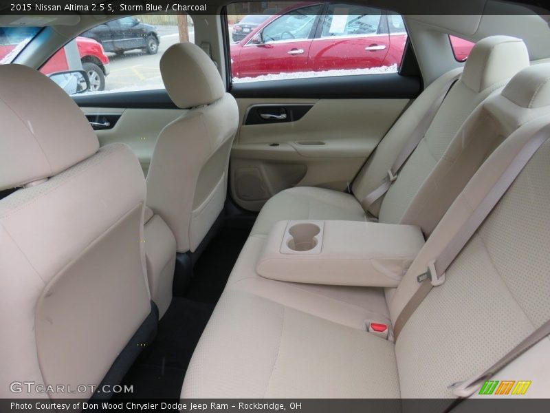 Storm Blue / Charcoal 2015 Nissan Altima 2.5 S