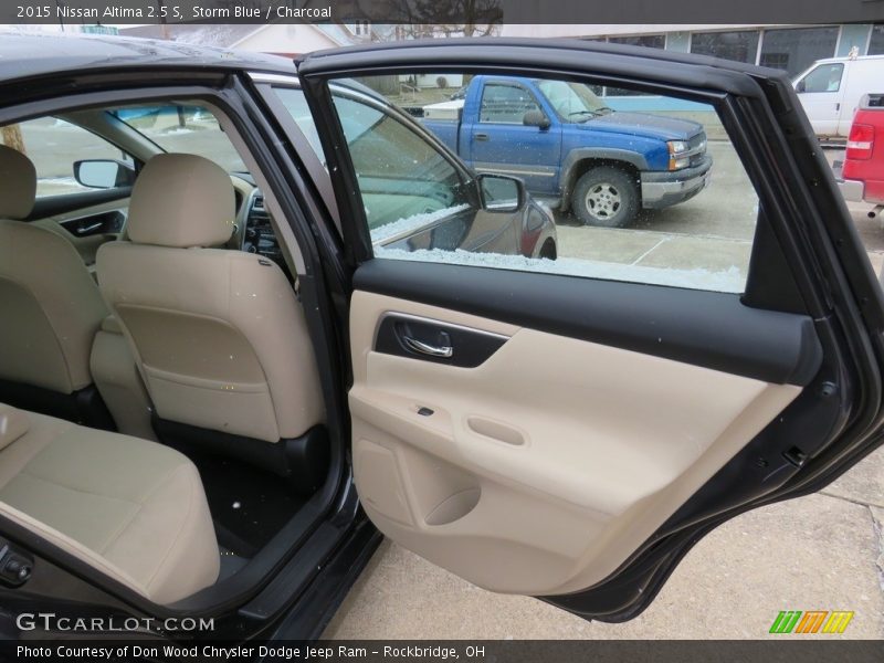 Storm Blue / Charcoal 2015 Nissan Altima 2.5 S