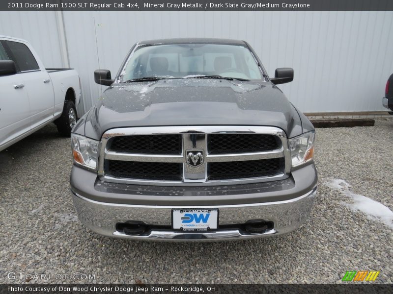 Mineral Gray Metallic / Dark Slate Gray/Medium Graystone 2011 Dodge Ram 1500 SLT Regular Cab 4x4