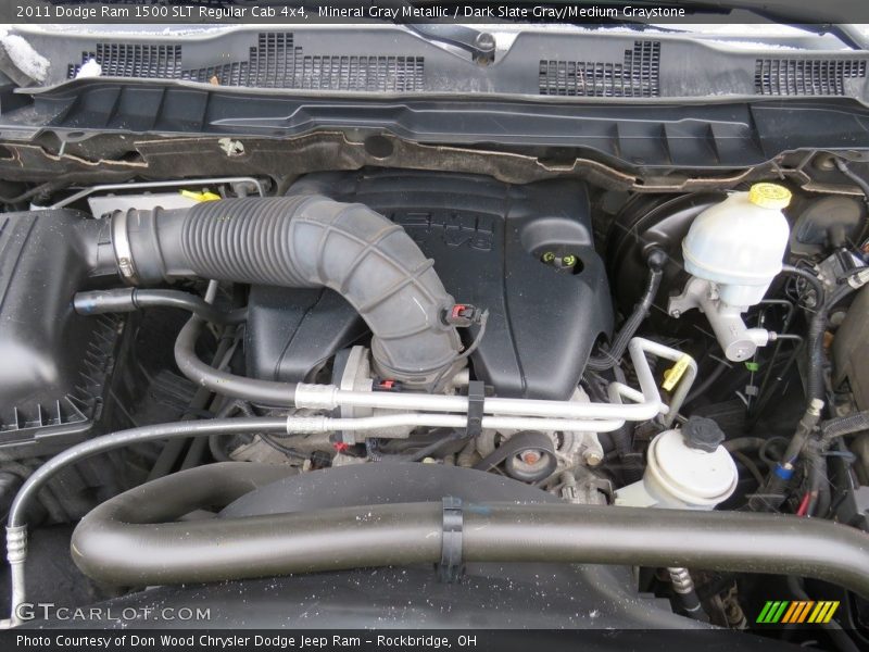 Mineral Gray Metallic / Dark Slate Gray/Medium Graystone 2011 Dodge Ram 1500 SLT Regular Cab 4x4